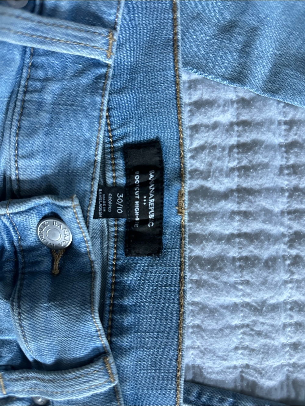 Banana Republic High-Rise Light Blue Denim Women’s Jeans
